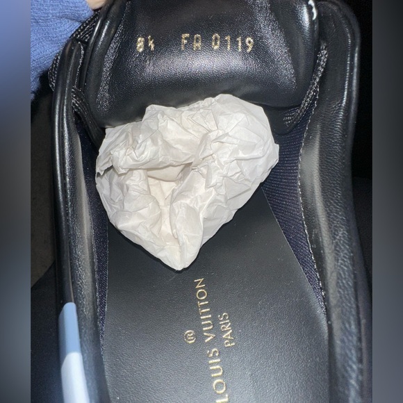 NEW LOUIS VUITTON BEVERLY HILLS LEATHER LOW TRAINERS Mens AUTHENTIC - Picture 5 of 5